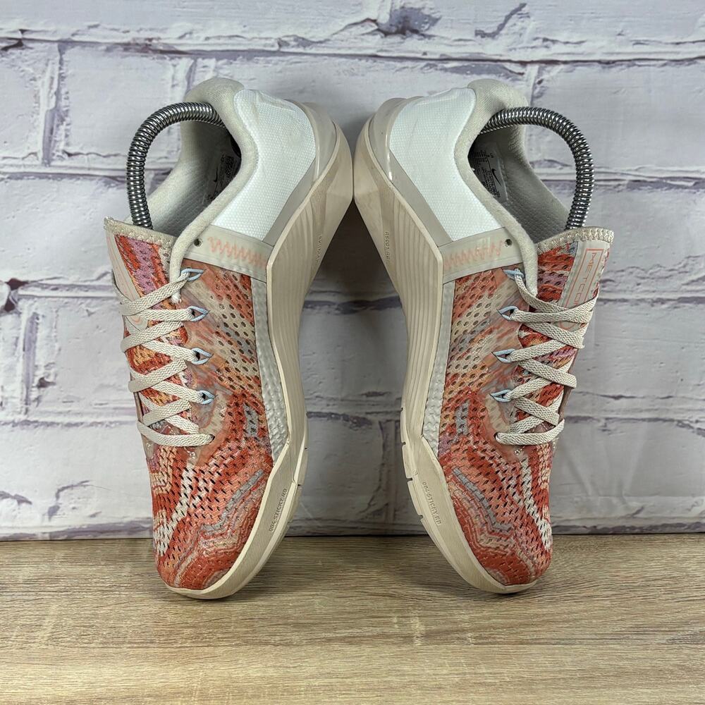 Nike Metcon 6 Desert Sand Crimson Training Running Shoes Women's Size 8 Sneakers - Picture 5 of 8